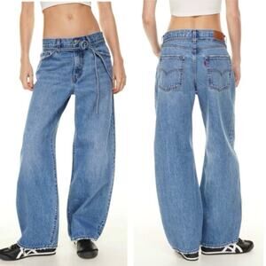 Levi’s Premium XL Balloon Jeans Women’s Baggy Barrel Leg Y2K Streetwear Size 34